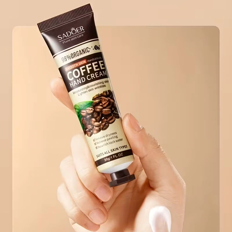 Kávový hydratačný upokojúci krém na ruky 30g