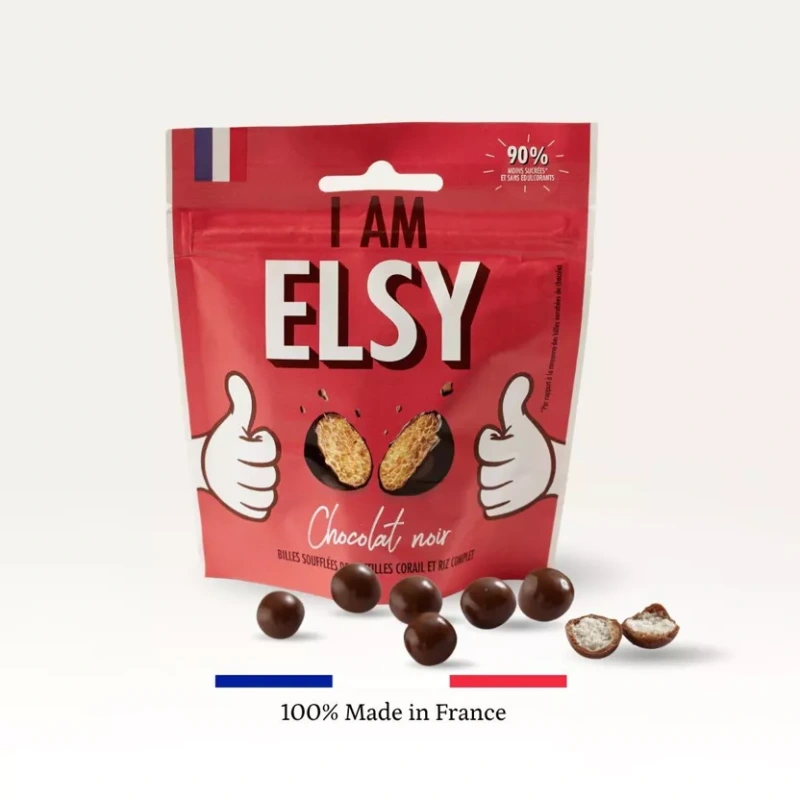 Guličky z tmavej čokolády 50g (90% menej cukru)