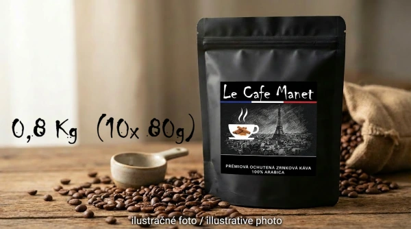 Cenovo zvýhodnené balenie ochutenej kávy podľa vášho výberu - 800g (ZĽAVA -3%)