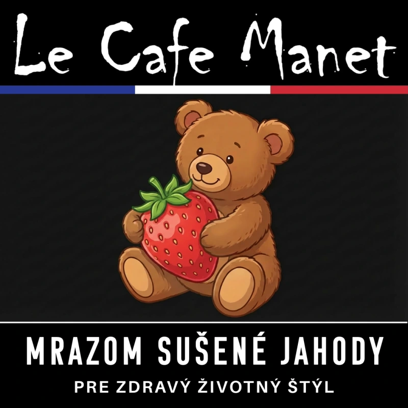 Mrazom sušené ovocie JAHODA - lyofilizované 1