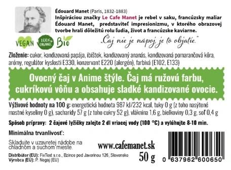 Čaj CANDY - ovocný sypaný 2