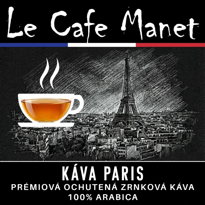Káva PARIS - zrnková ochutená 1