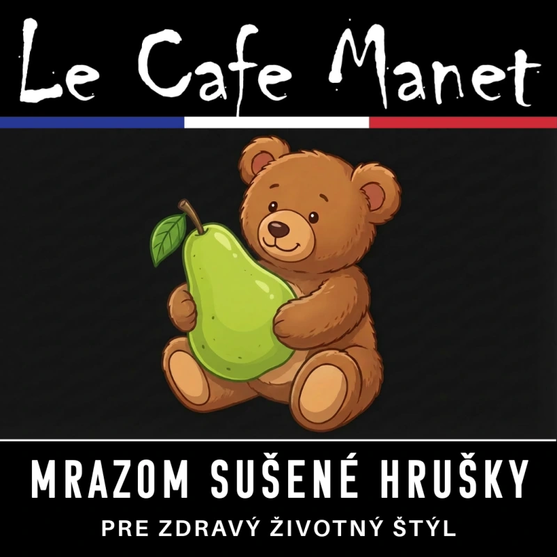 Mrazom sušené ovocie HRUŠKA - lyofilizované 1