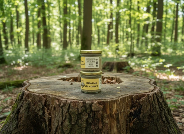Kačacie Rillettes - Les Rillettes de Canard 80g 1