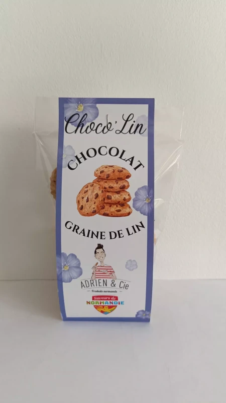 Choco' Lin sladké francúzske sušienky s čokoládou 100g 1