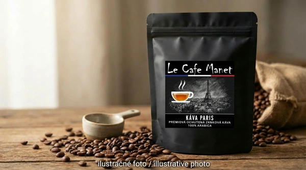 Káva PARIS - zrnková ochutená