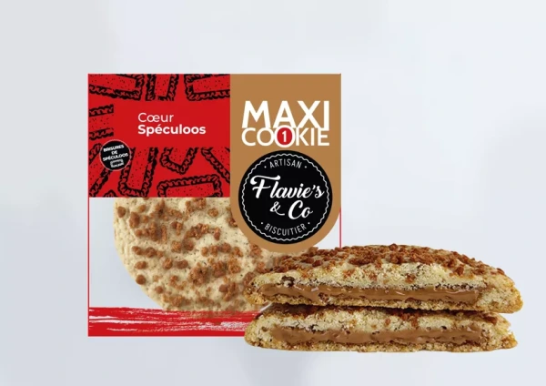 Francúzska Maxi biscoff sušienka plnená biscoff plnkou 90g