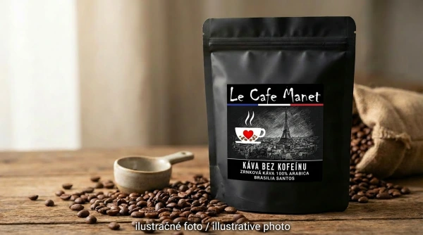 Káva bez kofeínu BRASILIA Santos