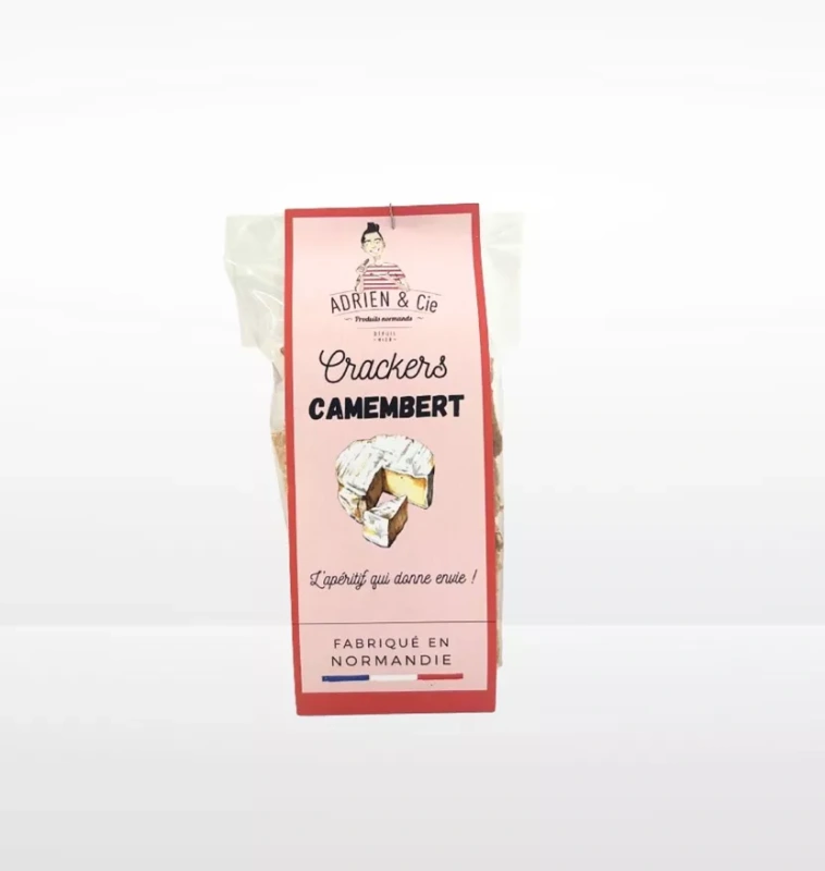 Normandské krekry s príchuťou Camembertu 100g