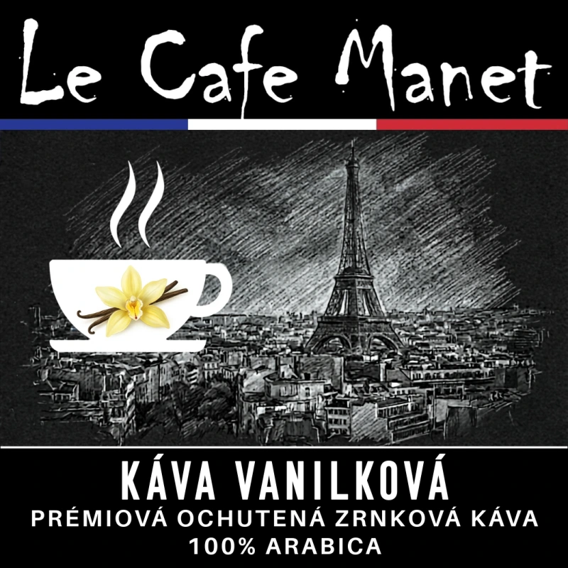 Káva VANILKOVÁ - zrnková ochutená 1