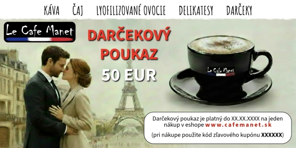 Darčekový poukaz - 50 EUR 1