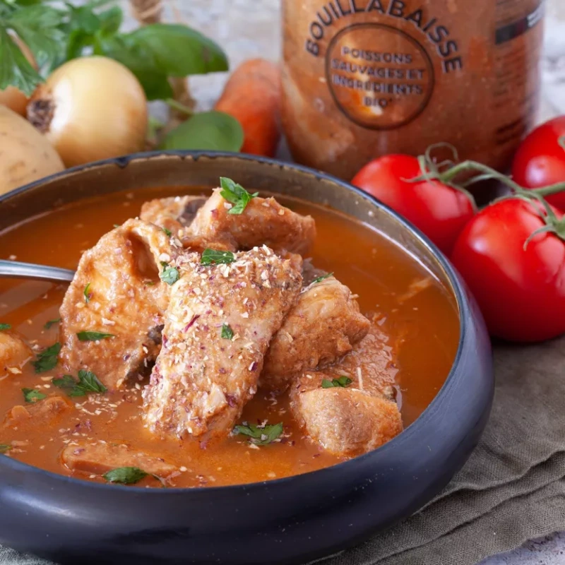 Bouillabaisse bio - tradičná francúzska rybacia polievka 780g