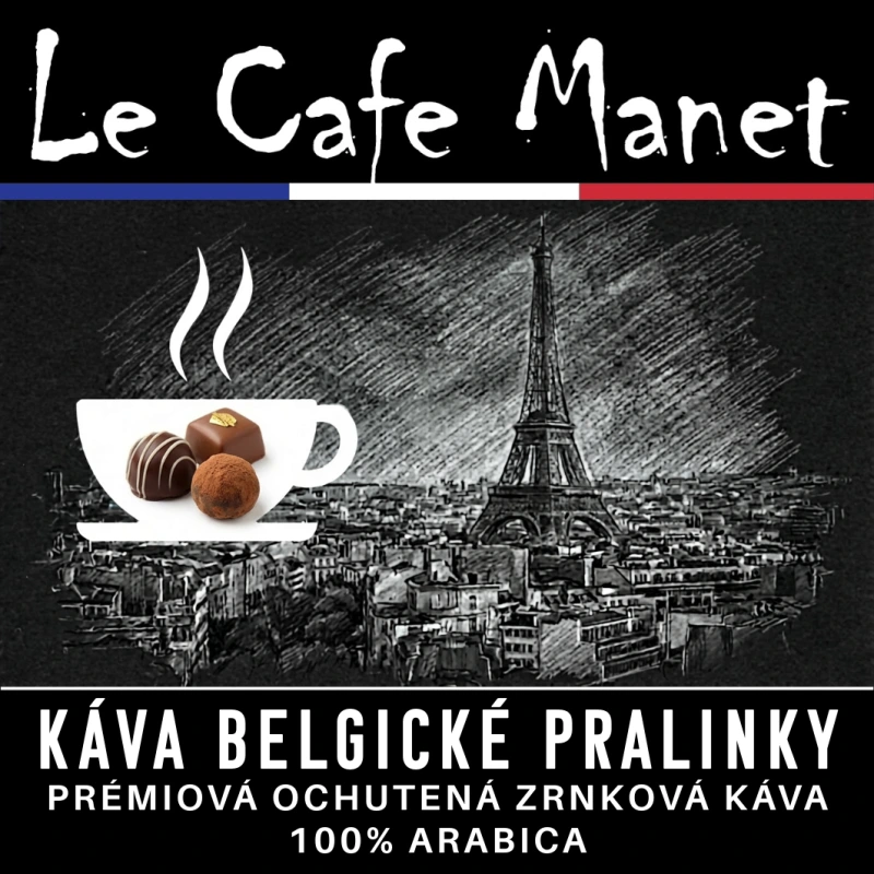 Káva BELGICKÉ PRALINKY - zrnková ochutená 1